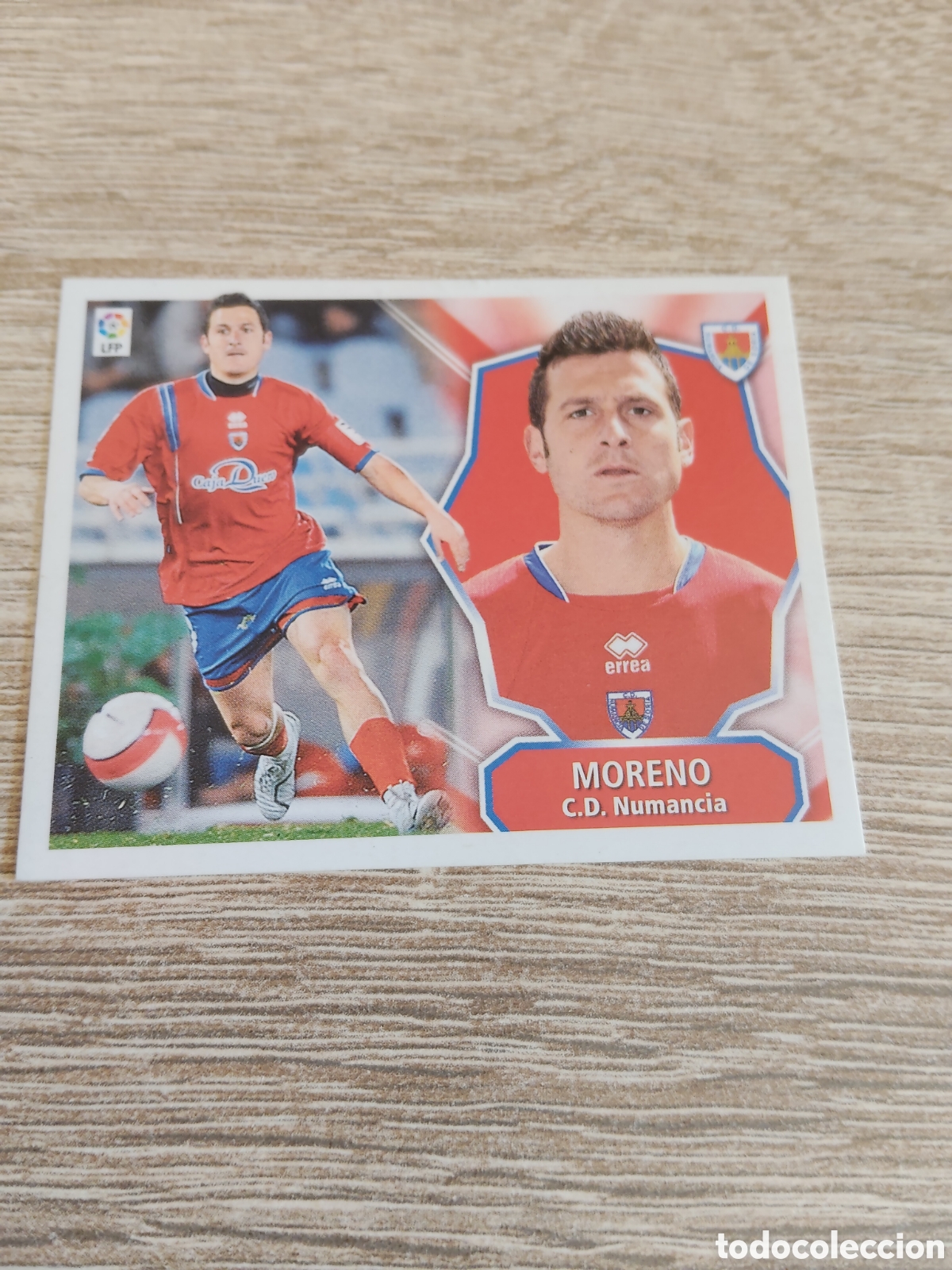 Cromos de f&uacute;tbol: Moreno Numancia liga 2008 2009 08 09 ediciones este