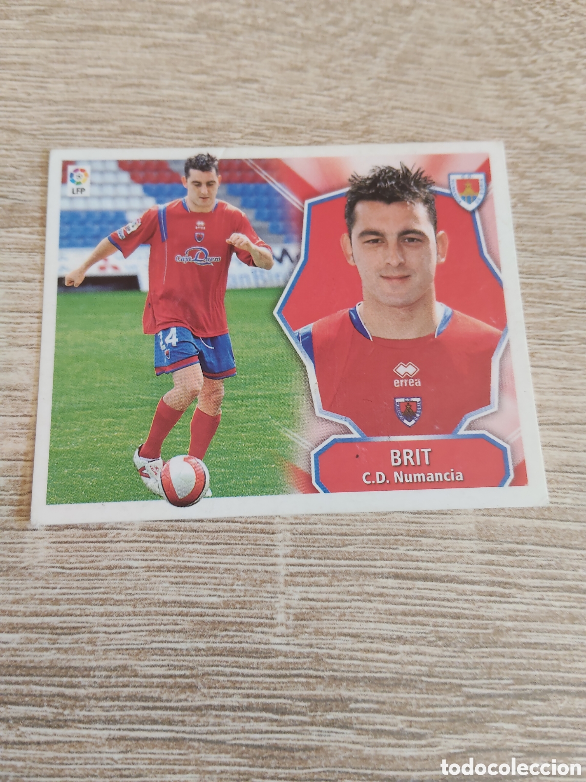 Cromos de f&uacute;tbol: Brit Numancia liga 2008 2009 08 09 ediciones este