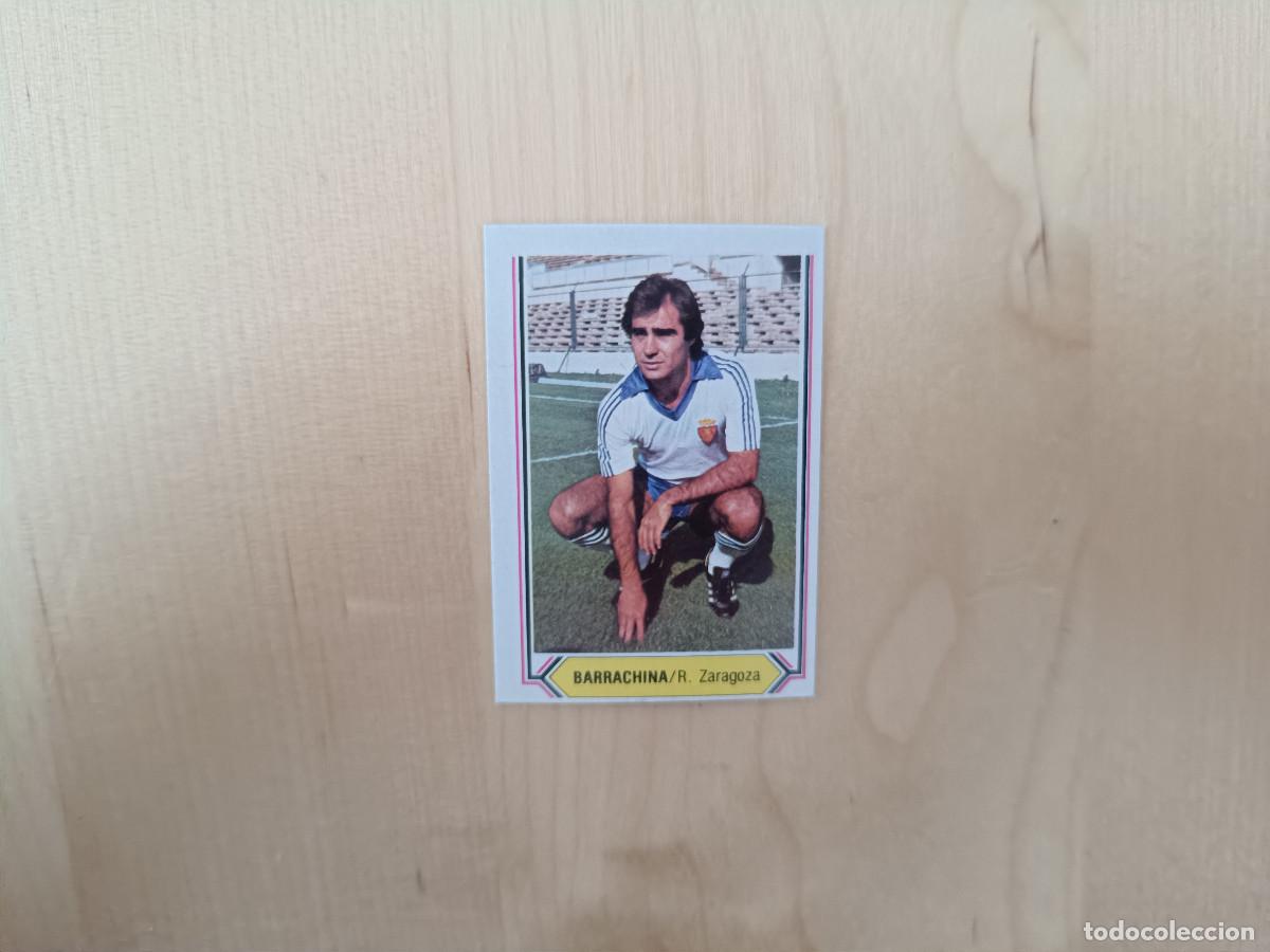 Fu&szlig;ball-Sticker: CROMO DE F&Uacute;TBOL LIGA ESTE BARRACHINA ZARAGOZA SIN PEGAR NUNCA PEGADO 80 81 1980 1981