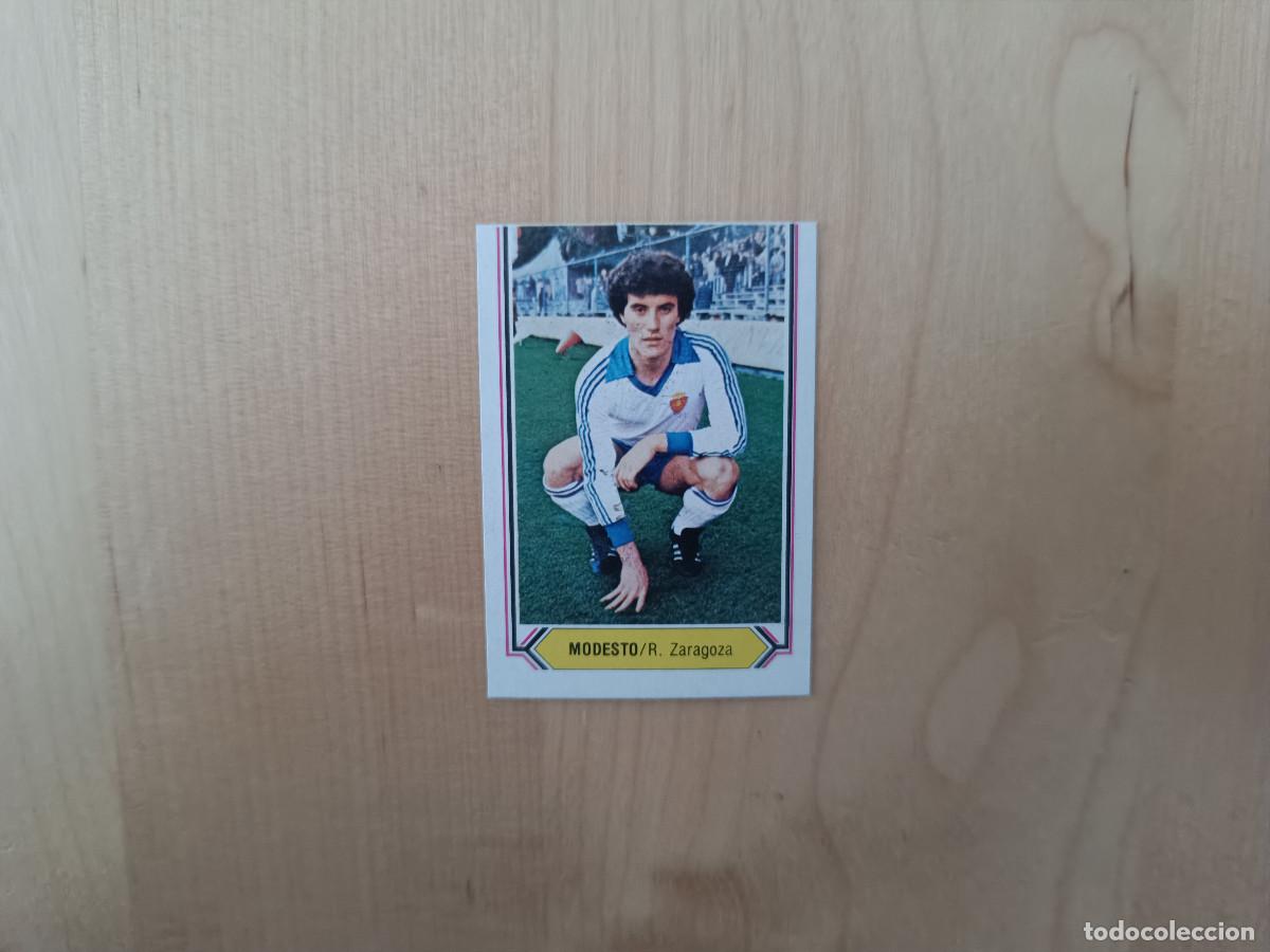 Fu&szlig;ball-Sticker: CROMO DE F&Uacute;TBOL LIGA ESTE MODESTO ZARAGOZA SIN PEGAR NUNCA PEGADO 80 81 1980 1981