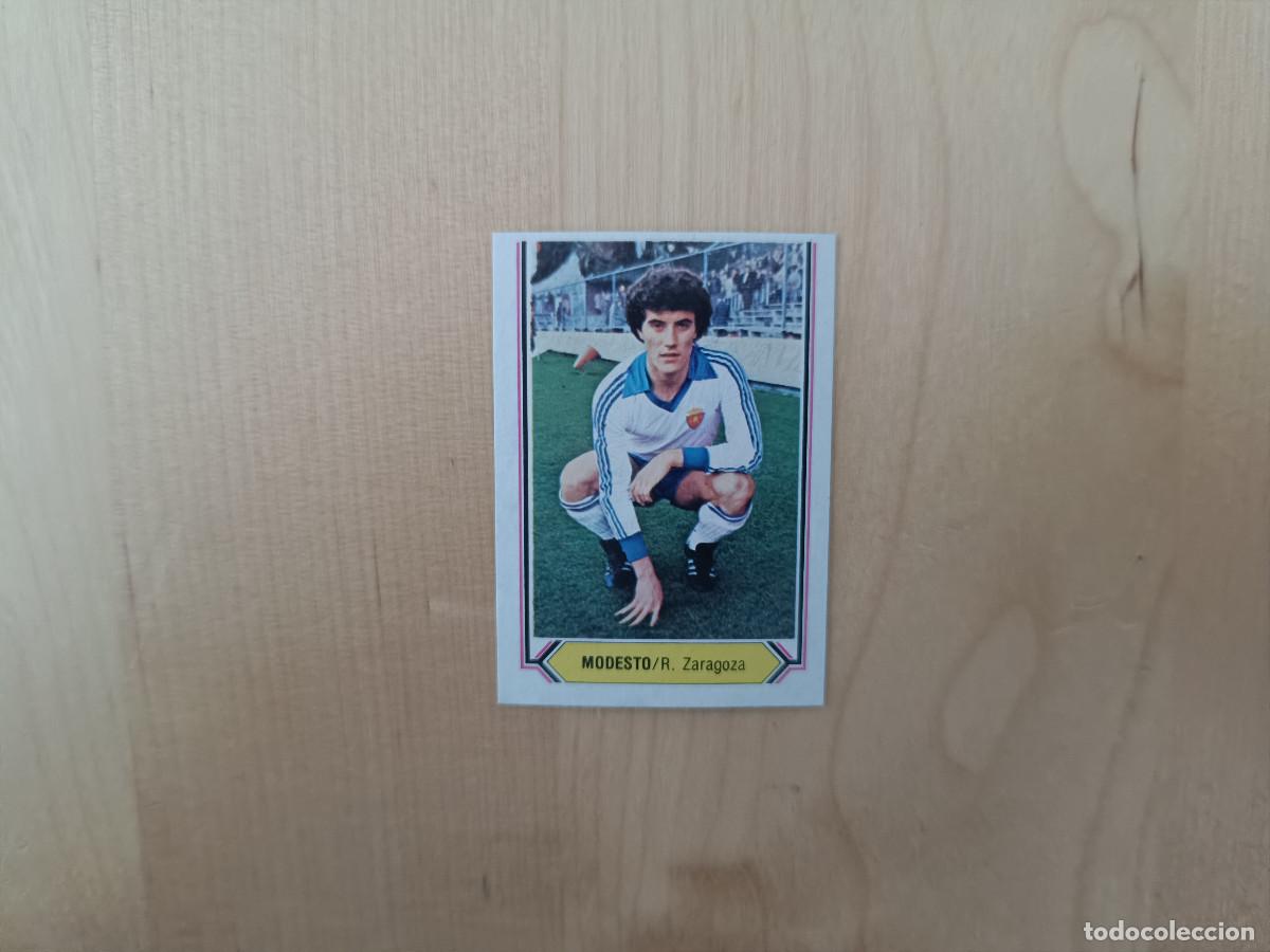 Fu&szlig;ball-Sticker: CROMO DE F&Uacute;TBOL LIGA ESTE MODESTO ZARAGOZA SIN PEGAR NUNCA PEGADO 80 81 1980 1981