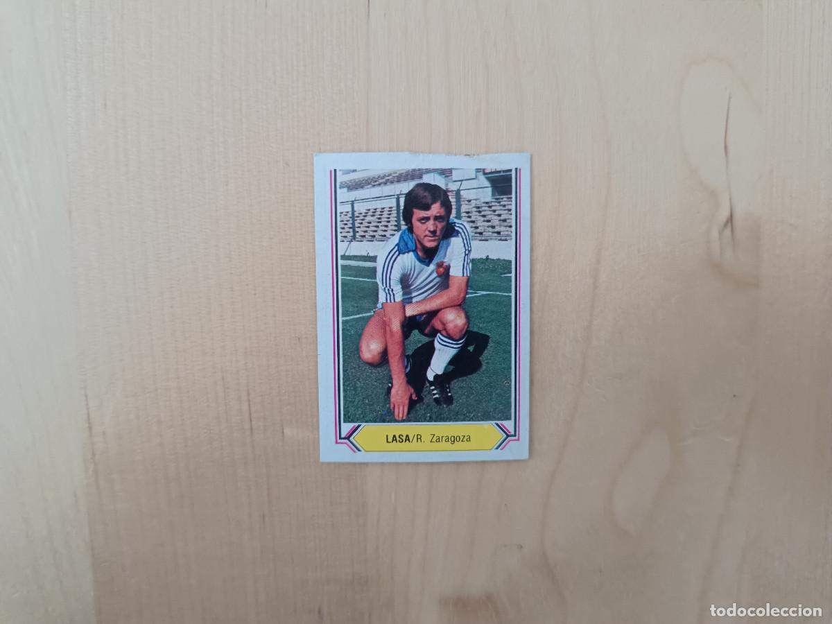 Fu&szlig;ball-Sticker: CROMO DE F&Uacute;TBOL LIGA ESTE LASA ZARAGOZA SIN PEGAR NUNCA PEGADO 80 81 1980 1981