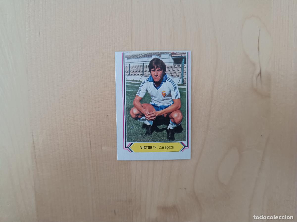 Cromos de Futebol: CROMO DE F&Uacute;TBOL LIGA ESTE VICTOR ZARAGOZA SIN PEGAR NUNCA PEGADO 80 81 1980 1981