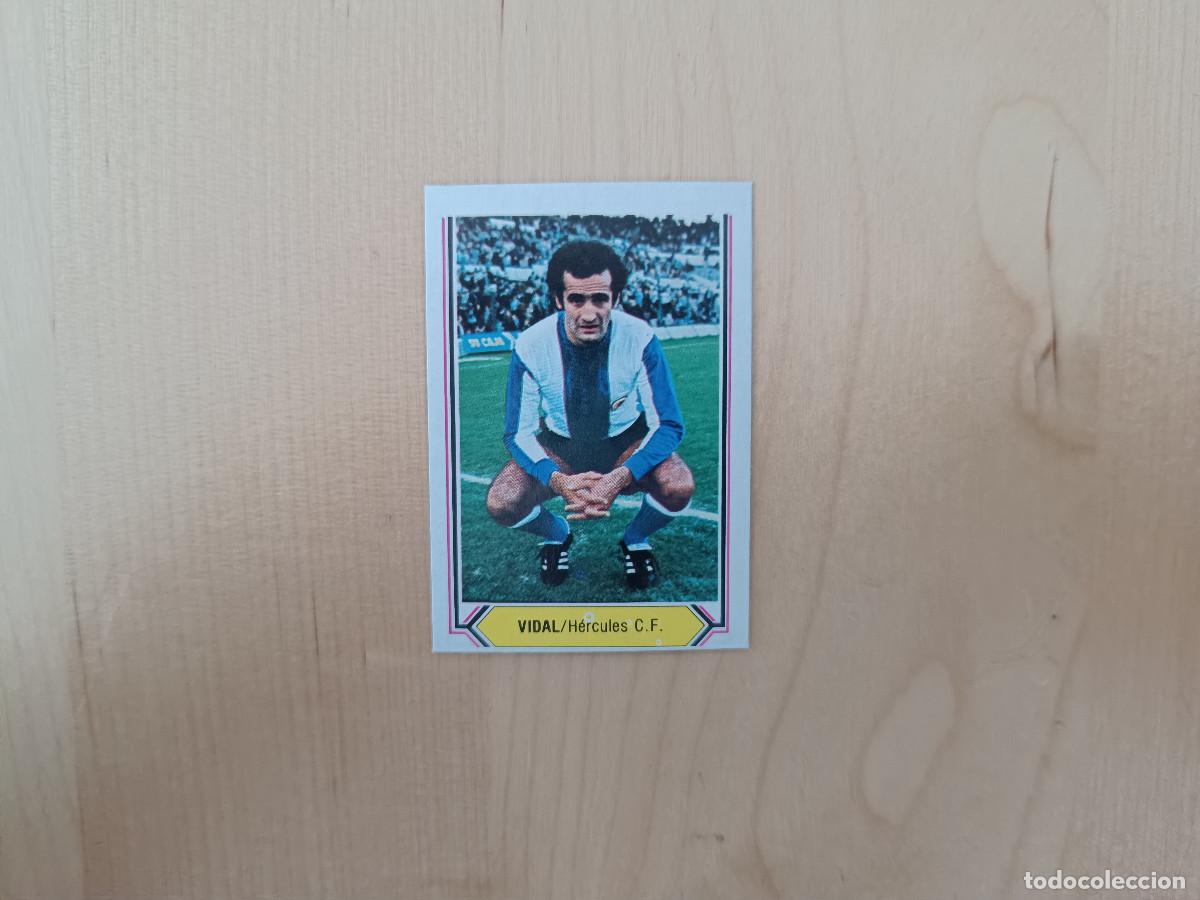 Fu&szlig;ball-Sticker: CROMO DE F&Uacute;TBOL LIGA ESTE VIDAL HERCULES SIN PEGAR NUNCA PEGADO 80 81 1980 1981