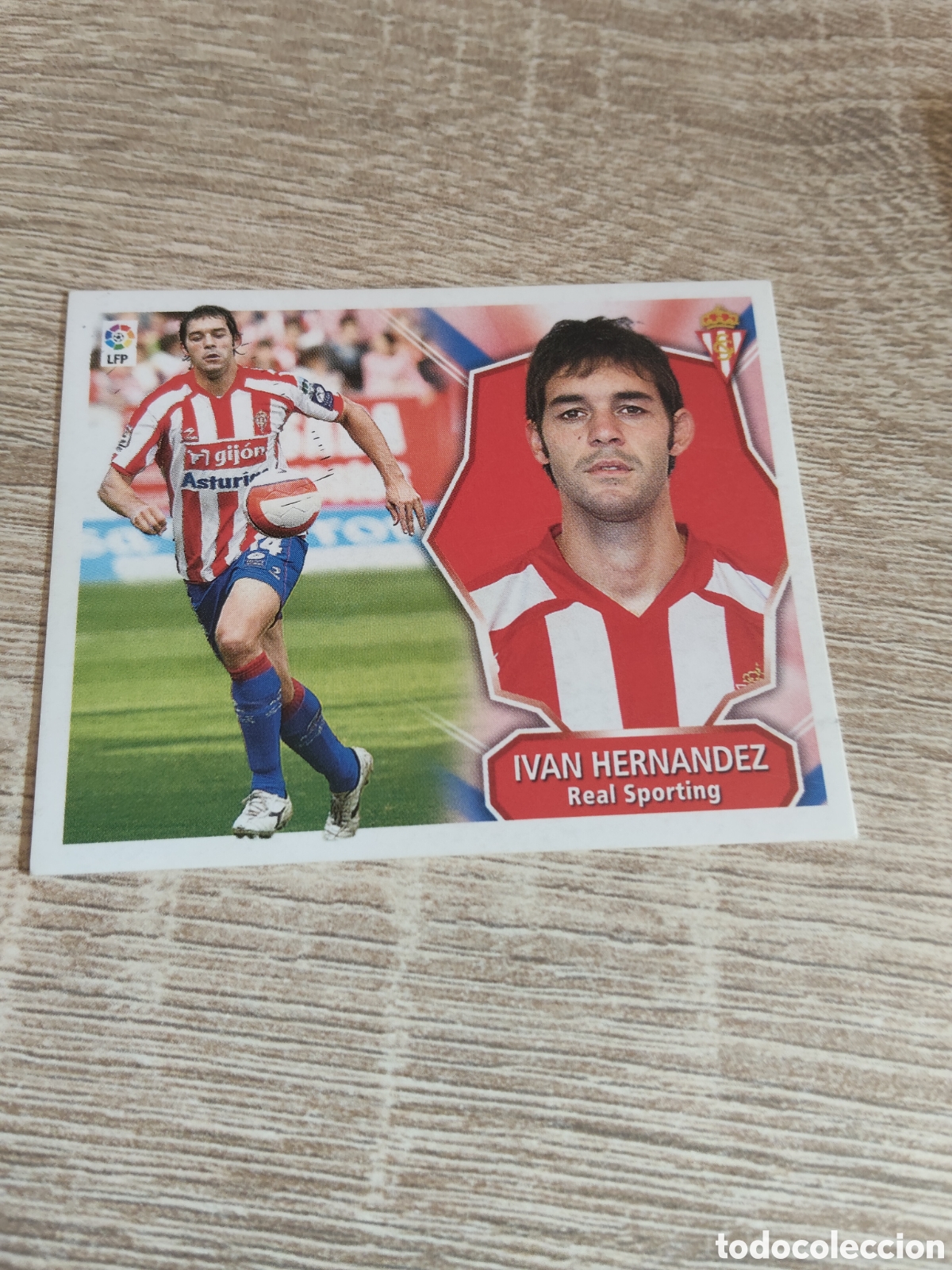 Cromos de F&uacute;tbol: Iv&aacute;n Hern&aacute;ndez Sporting de Gij&oacute;n liga 2008 2009 08 09 ediciones este