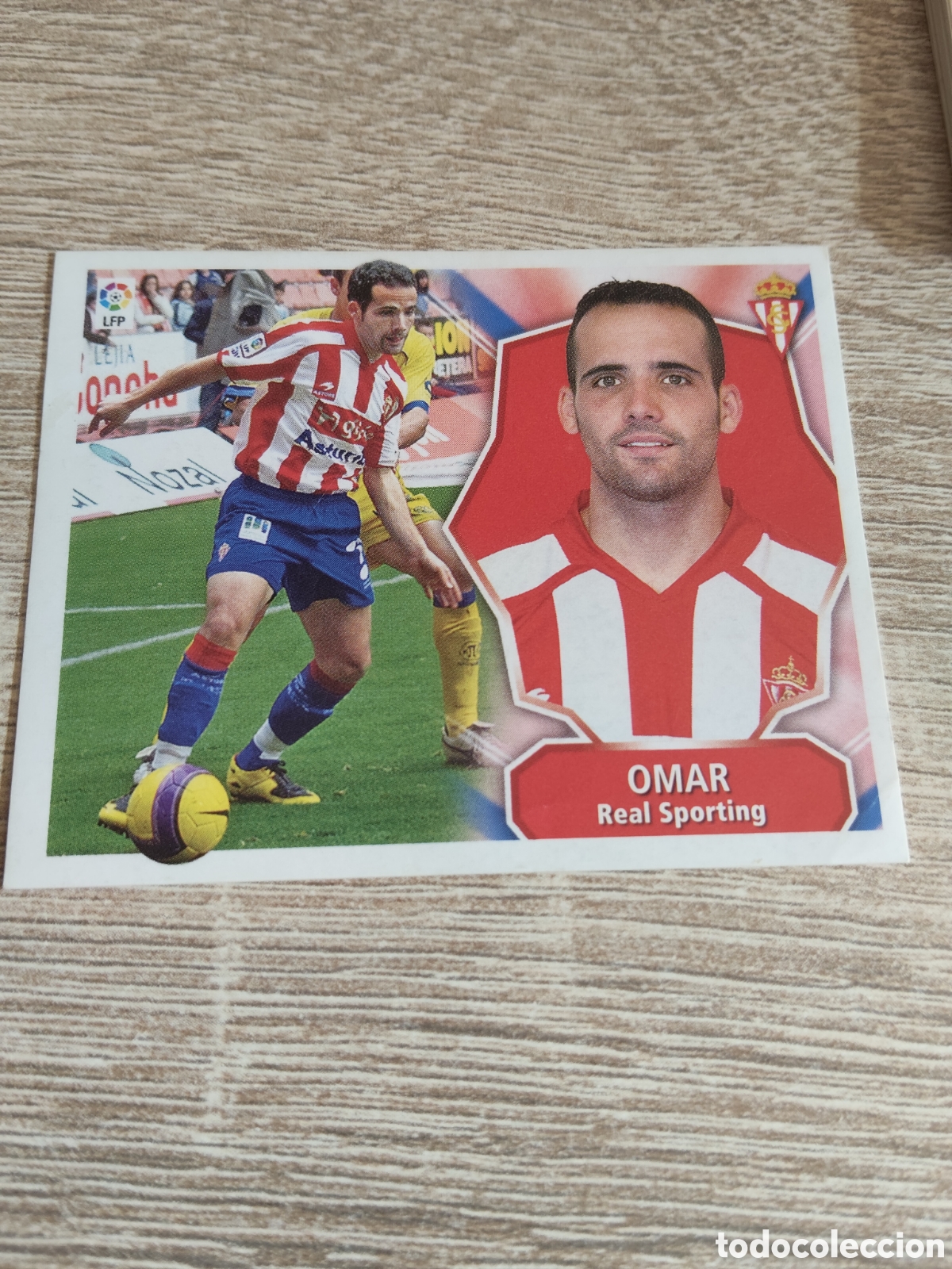 Cromos de F&uacute;tbol: Omar Sporting de Gij&oacute;n liga 2008 2009 08 09 ediciones este