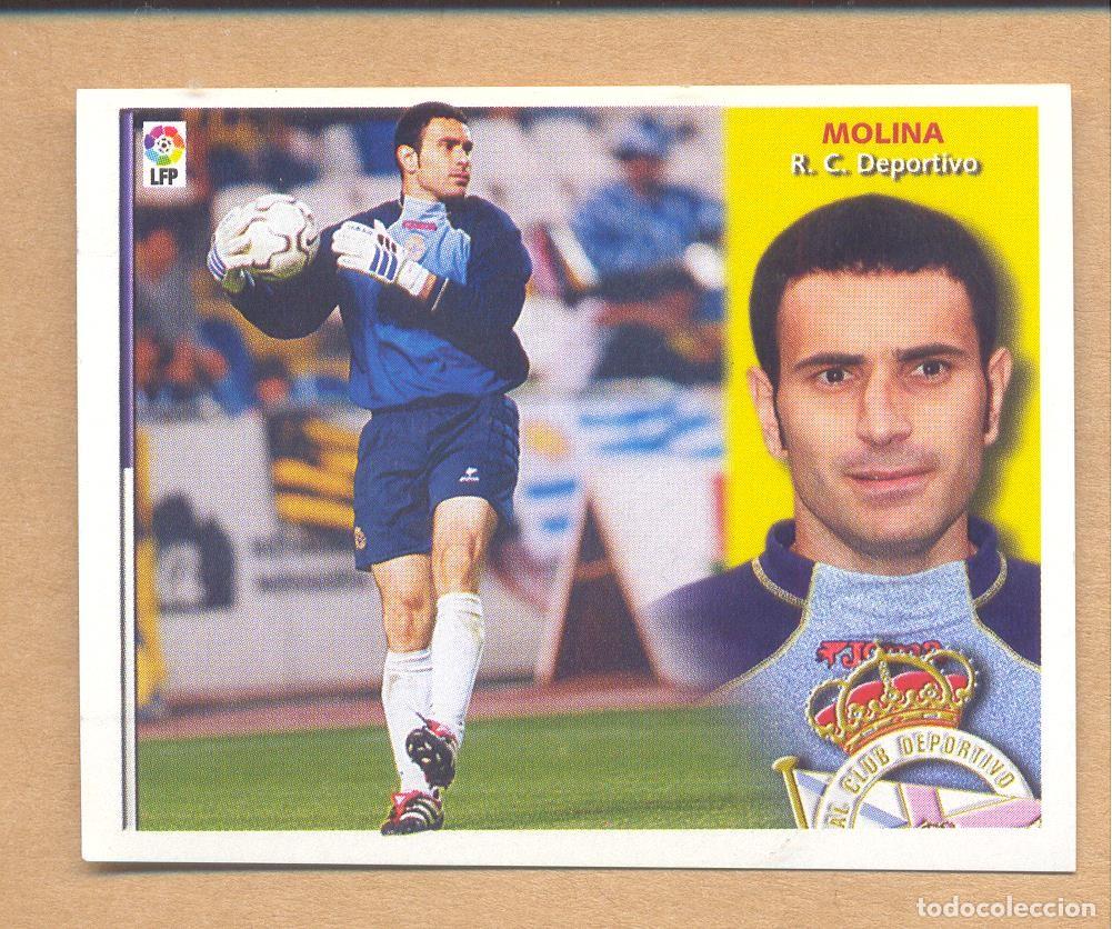 Cartes &agrave; collectionner de Football: liga 2002-2003 este, molina - deportivo, nunca pegado, ver foto