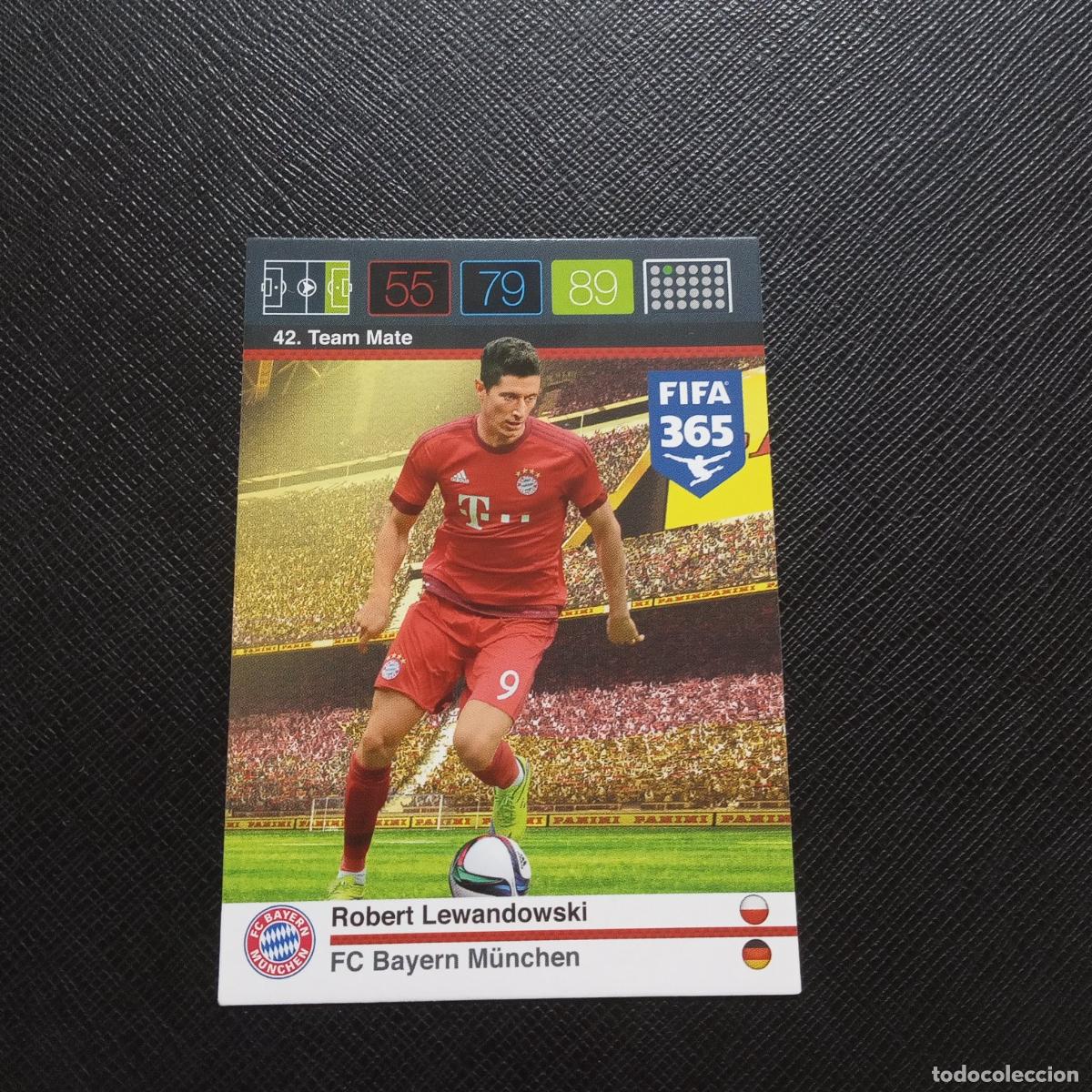 Figurine di Calcio: 42 LEWANDOWSKI BAYERN MUNICH ADRENALYN 2015 2016 FIFA 365 CROMO FUTBOL 15 16 - (MD2000-2) PG47