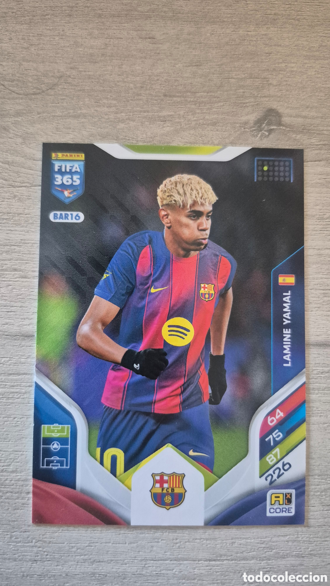Cromos de F&uacute;tbol: BAR16 Lamine Yamal FIFA 365