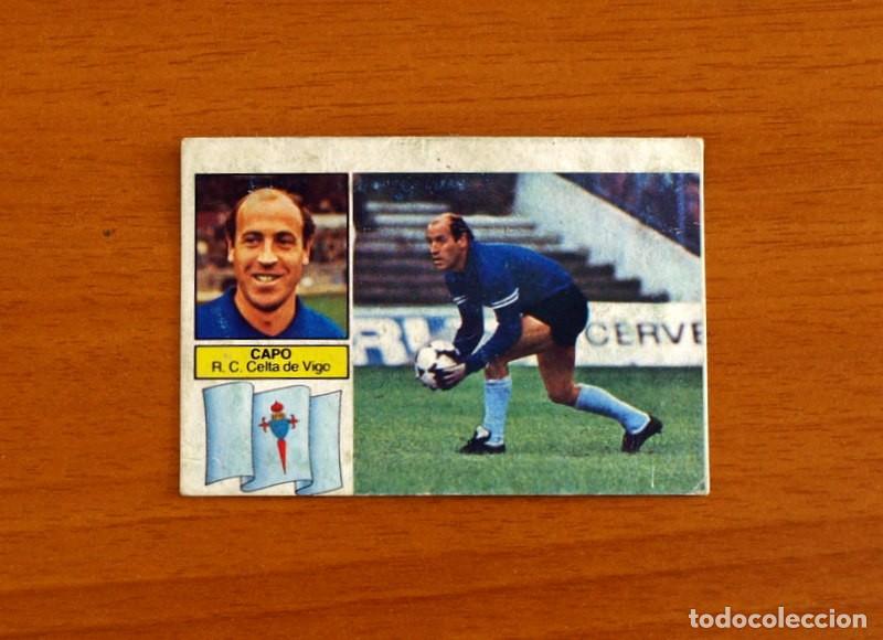 Cromos de F&uacute;tbol: Celta de Vigo - Cap&oacute; - Ediciones Este Liga 1982-1983, 82-83