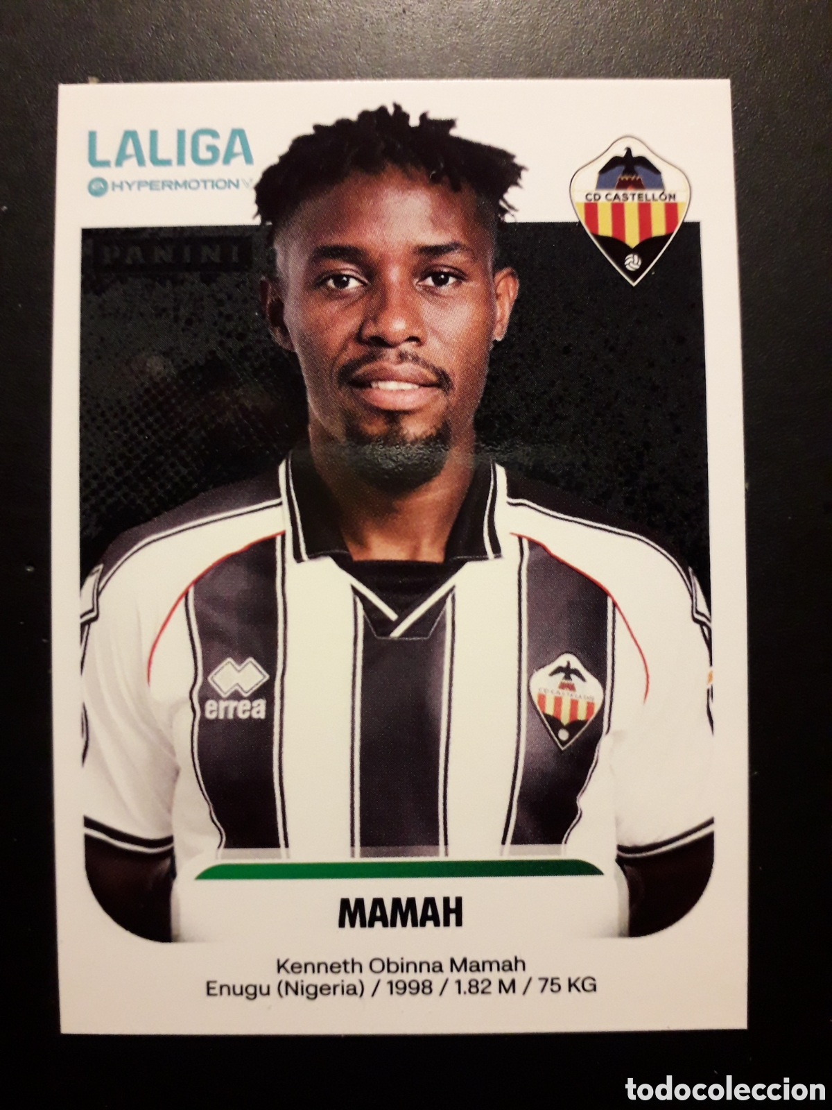 Cromos de f&uacute;tbol: MAMAH CASTELL&Oacute;N N&deg; 115 B LALIGA HYPERMOTION 25 26 2025 2026 PANINI SIN PEGAR PEDIDO M&Iacute;NIMO 3&euro;