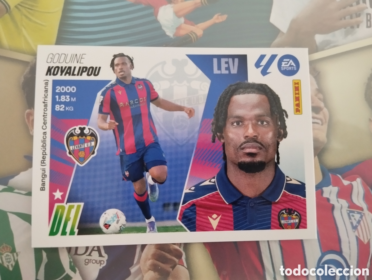 Figurine di Calcio: LIGA ESTE 2025 2026 25 26 - PANINI - N&ordm; 43 KOYALIPOU &Uacute;LTIMOS FICHAJES LEVANTE UD