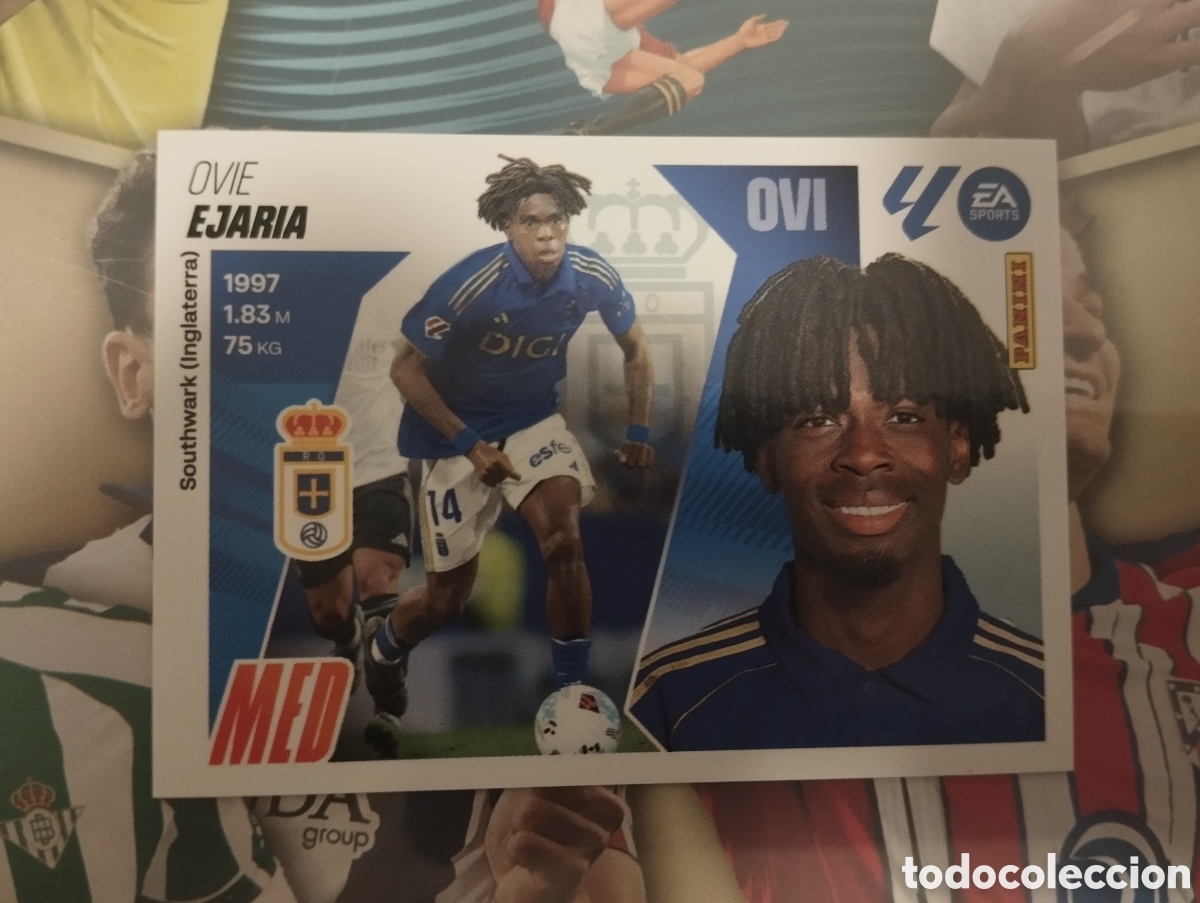 Fu&szlig;ball-Sticker: LIGA ESTE 2025 2026 25 26 - PANINI - N&ordm; 10 EJARIA OVIEDO