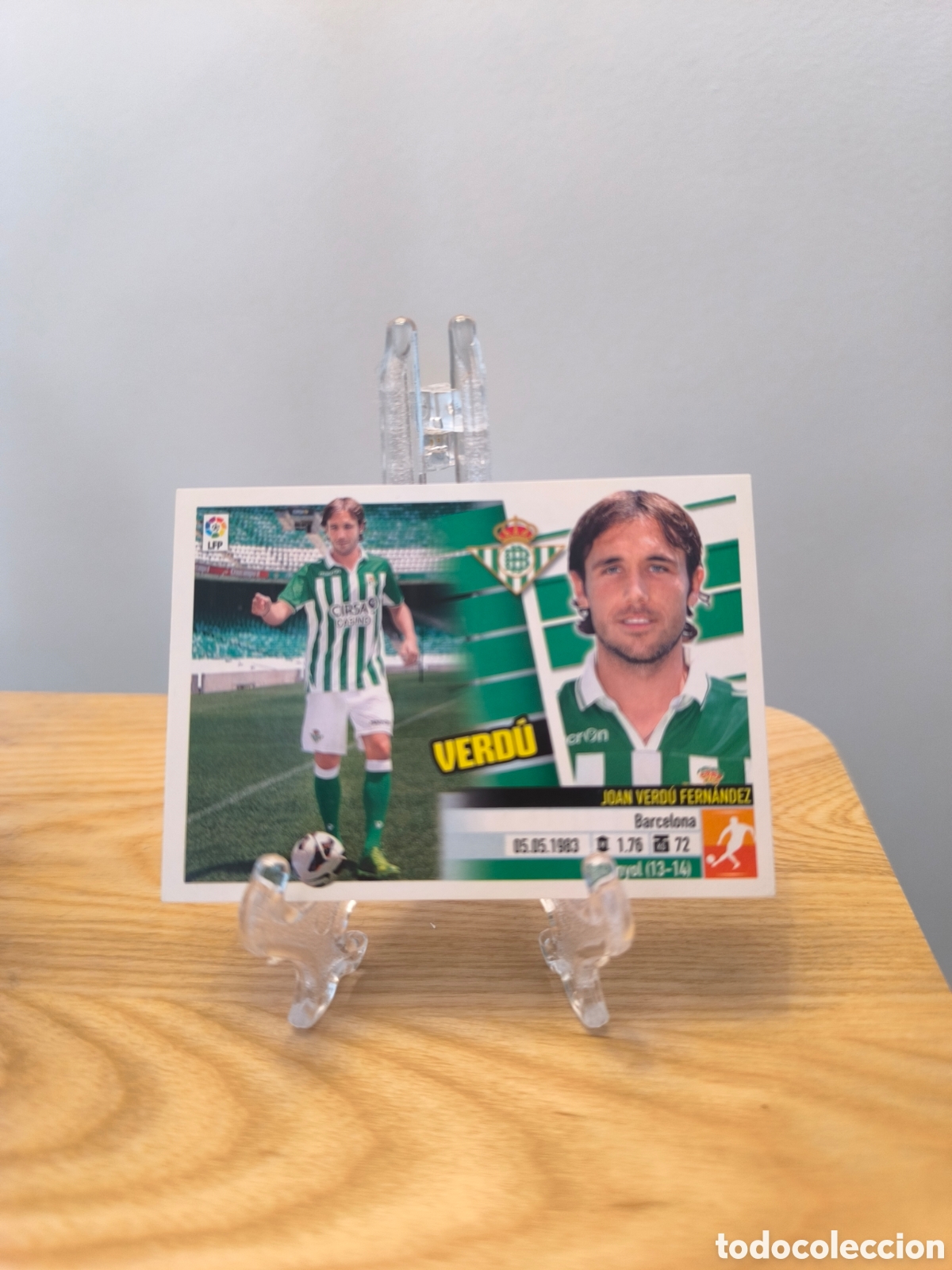 Cartes &agrave; collectionner de Football: VERDU Liga 2013-14 fichaje n&deg;4