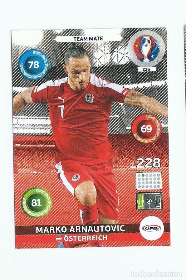 Figurine di Calcio: ADRENALYN UEFA EURO 2016 235 ARNAUTOVIC AUSTRIA NUEVO PERFECTO