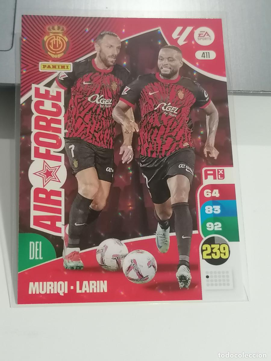 Football Stickers: 411 MURIQI LARIN MALLORCA AIR FORCE PANINI LIGA ADRENALYN XL 2024 2025 24 25