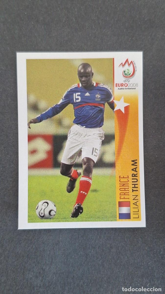 Fu&szlig;ball-Sticker: L1 LILIAN THURAM EN ACCION SELECCION FRANCIA 468 PANINI EUROCOPA 2008 NUNCA PEGADO SIN PEGAR