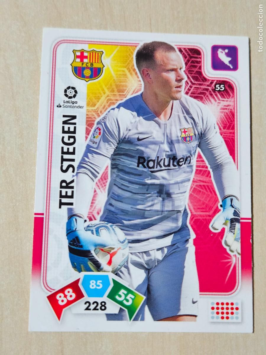 Figurine di Calcio: FICHA N&ordm; 55 TER STEGEN - ADRENALYN 19 20 - PANINI 2019 - 20 - CROMO - BARCELONA
