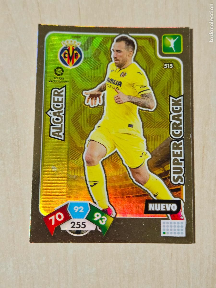 Football Stickers: FICHA N&ordm; 515 ALCACER - ADRENALYN 19 20 - PANINI 2019 - 20 - CROMO - NUEVO SUPER CRACK