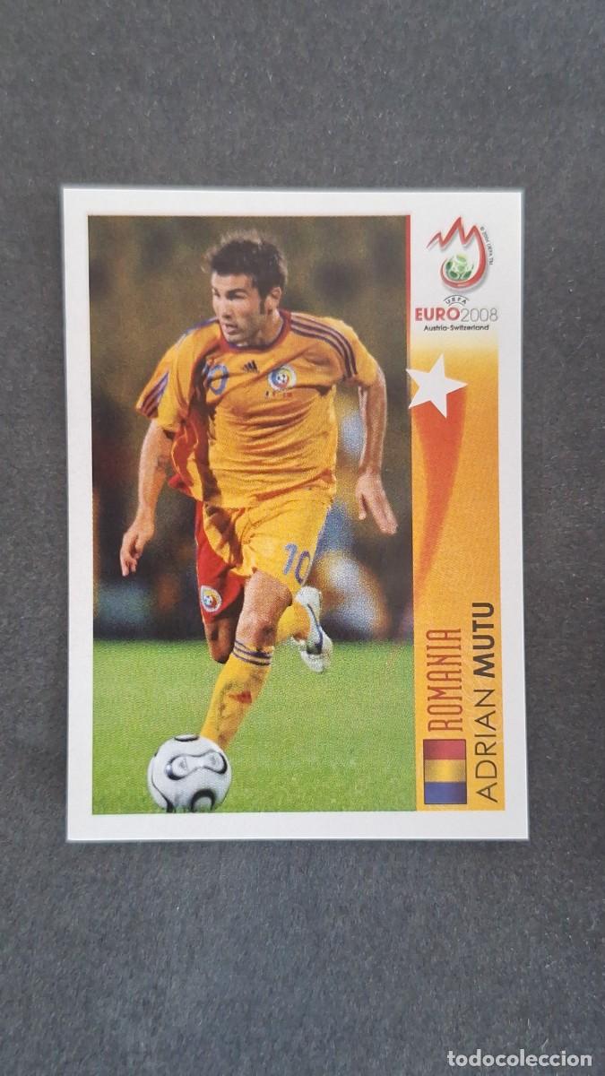 Cromos de f&uacute;tbol: L1 ADRIAN MUTU EN ACCION SELECCION RUMANIA 511 PANINI EUROCOPA 2008 NUNCA PEGADO SIN PEGAR
