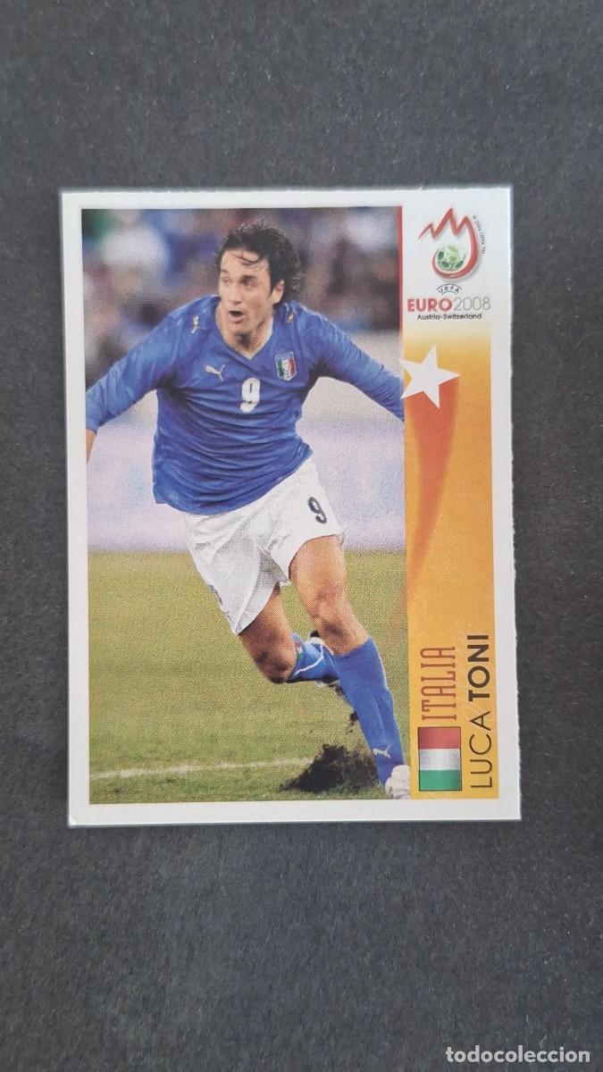Fu&szlig;ball-Sticker: L1 LUCA TONI EN ACCION SELECCION ITALIA 522 PANINI EUROCOPA 2008 NUNCA PEGADO SIN PEGAR