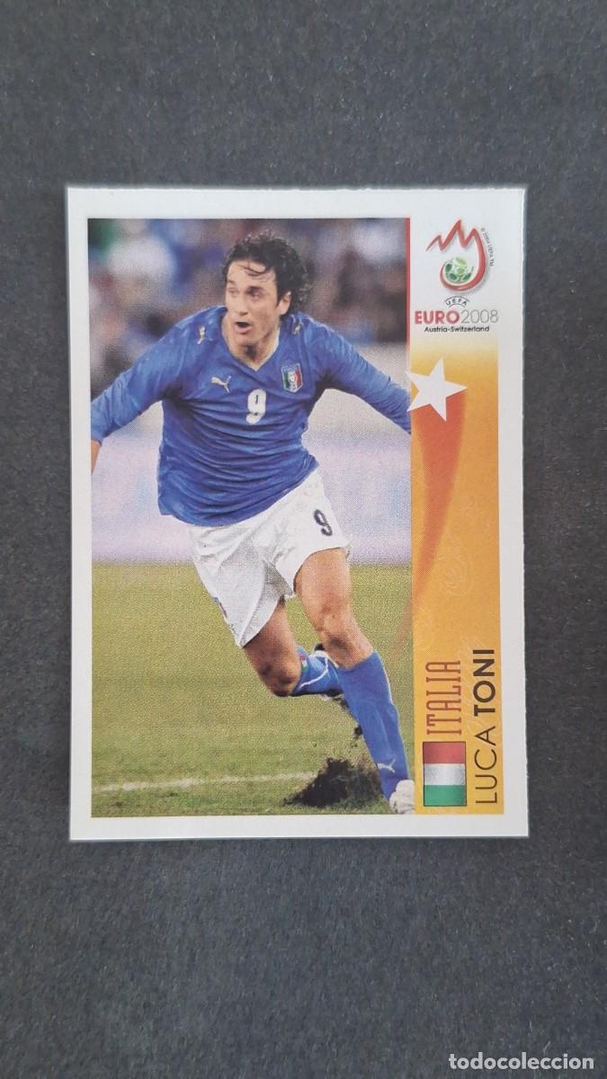 Figurine di Calcio: L1 LUCA TONI EN ACCION SELECCION ITALIA 522 PANINI EUROCOPA 2008 NUNCA PEGADO SIN PEGAR