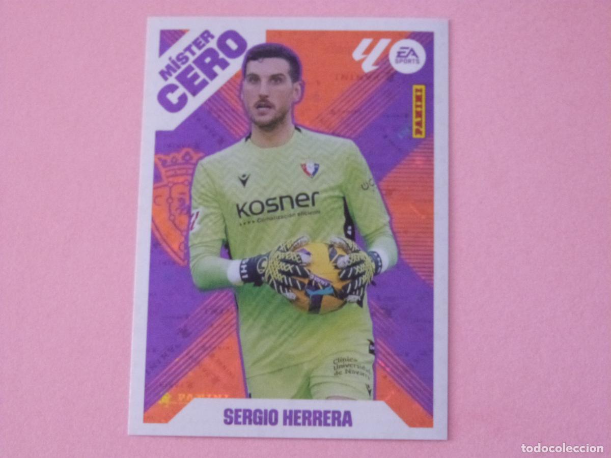 Cromos de F&uacute;tbol: CROMO FUTBOL SERGIO HERRERA AT. OSASUNA MISTER CERO SIN PEGAR N&ordm; 11 LIGA ESTE 2025-2026/25-26 PANINI
