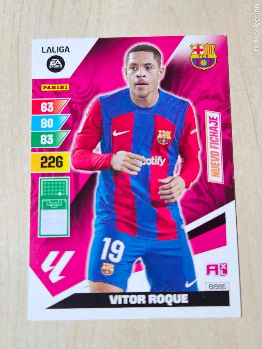 Cromos de f&uacute;tbol: FICHA N&ordm; BIS 88 VITOR ROQUE - ADRENALYN 23 24 - PANINI 2023 - 24 - CROMO - NUEVO FICHAJE