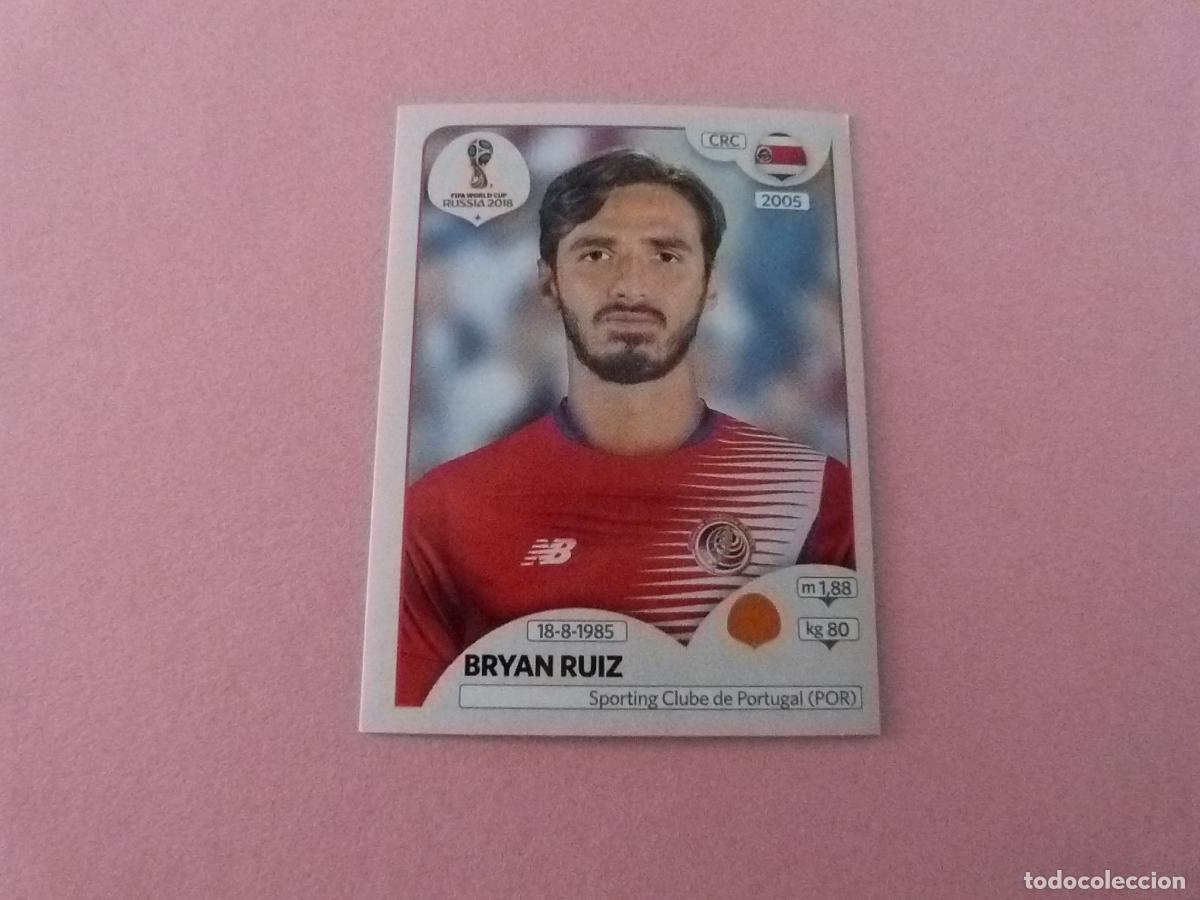 Cartes &agrave; collectionner de Football: CROMO FUTBOL BRYAN RUIZ COSTA RICA SIN PEGAR N&ordm; 403 MUNDIAL RUSIA 2018 PANINI