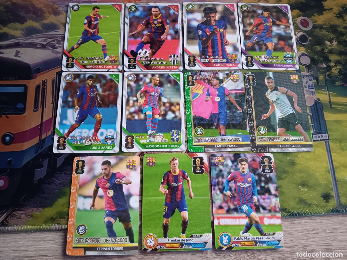 Cromos de f&uacute;tbol: FC BARCELONA LOTE NO ADRENALYN FIFA 26