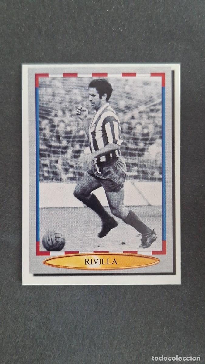 Fu&szlig;ball-Sticker: L1 RIVILLA 72 HISTORIA ATLETICO DE MADRID 1906 1996 LIGA ESTE NUNCA PEGADO SIN PEGAR