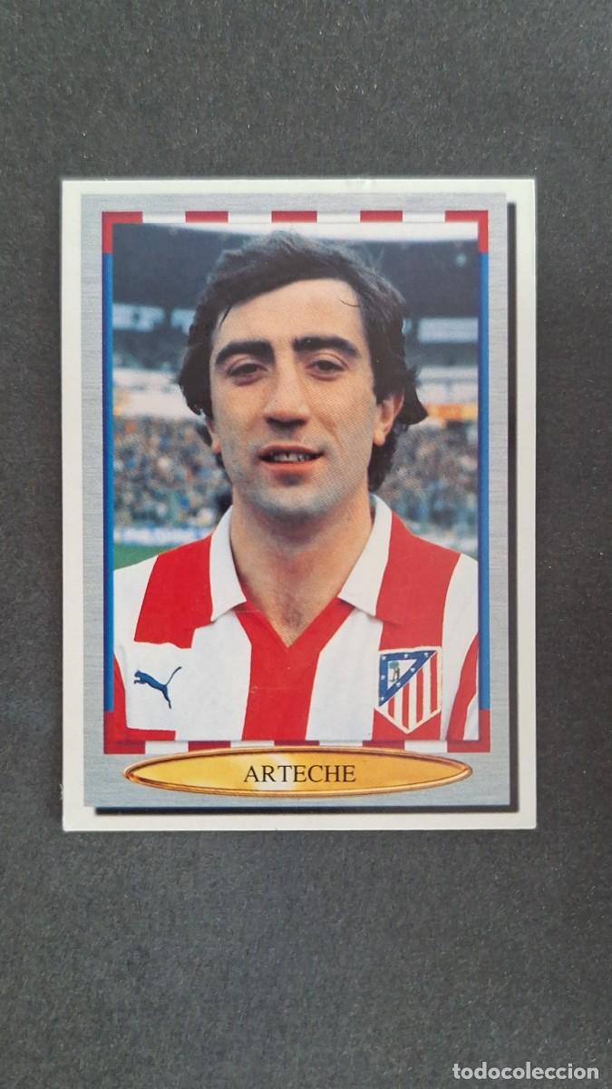 Figurine di Calcio: L1 ARTECHE 86 HISTORIA ATLETICO DE MADRID 1906 1996 LIGA ESTE NUNCA PEGADO SIN PEGAR