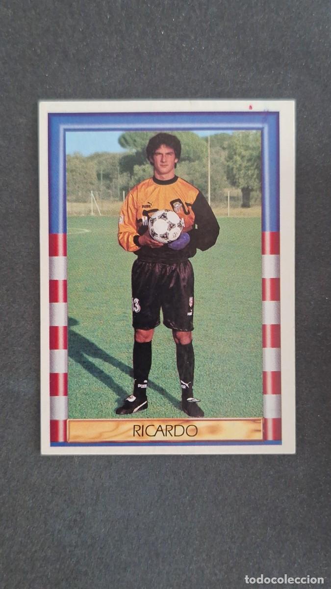 Figurine di Calcio: L1 RICARDO 125 HISTORIA ATLETICO DE MADRID 1906 1996 LIGA ESTE NUNCA PEGADO SIN PEGAR