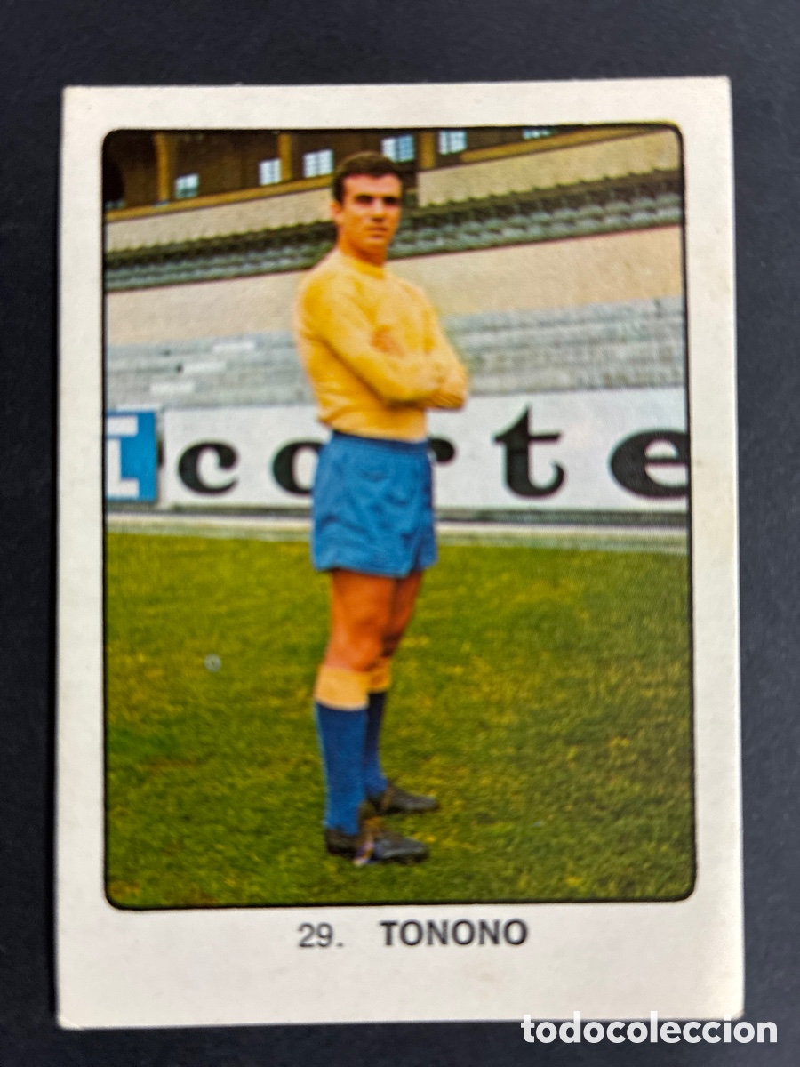 Football Stickers: CROMO FUTBOL SIN PEGAR TONONO LAS PALMAS N&ordm; 28 ALBUM CAMPEONES MUNDIALES 1974 KEISA