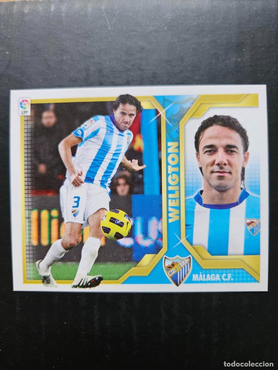Fu&szlig;ball-Sticker: N&ordm; 5 WELIGTON MALAGA LIGA ESTE 11 12 2011 2012 SIN PEGAR NUNCA PEGADO