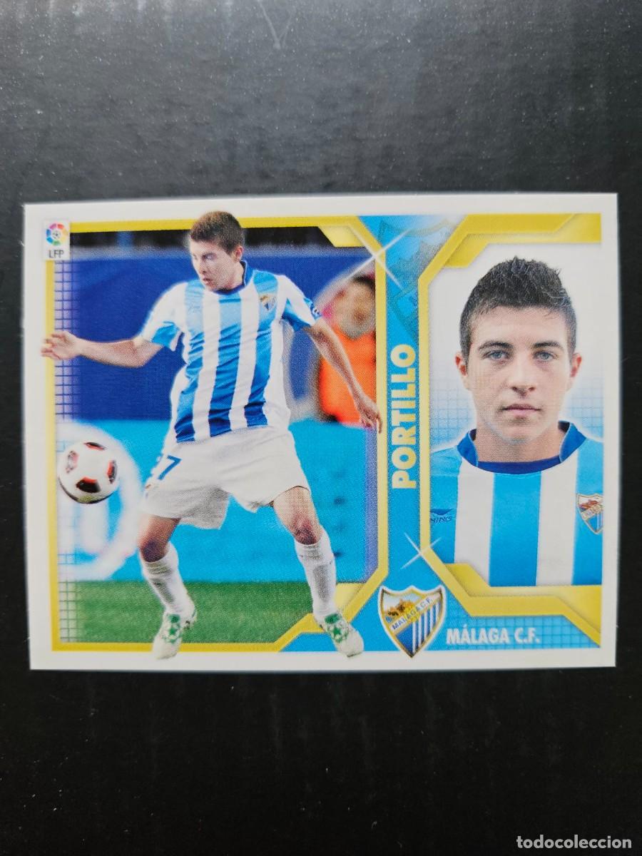 Figurine di Calcio: N&ordm; 12B PORTILLO MALAGA LIGA ESTE 11 12 2011 2012 SIN PEGAR NUNCA PEGADO