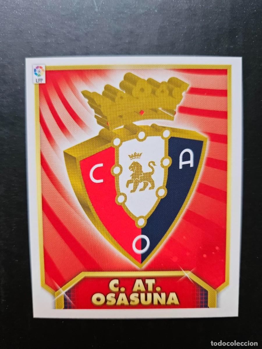 Fu&szlig;ball-Sticker: ESCUDO OSASUNA LIGA ESTE 11 12 2011 2012 SIN PEGAR NUNCA PEGADO