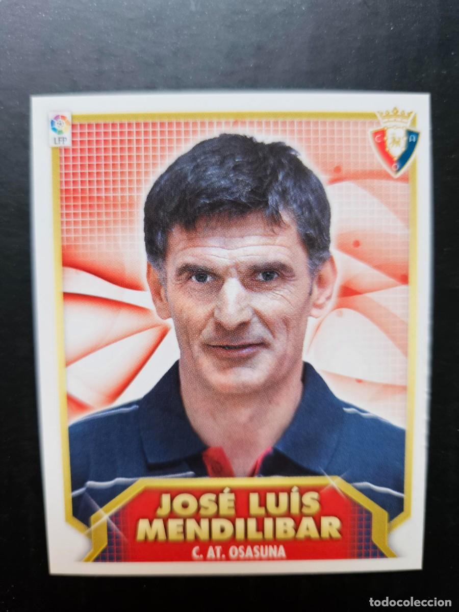 Fu&szlig;ball-Sticker: JOSE LUIS MENDILIBAR OSASUNA LIGA ESTE 11 12 2011 2012 SIN PEGAR NUNCA PEGADO