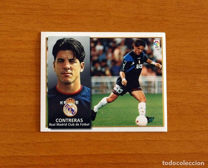 Cromos de F&uacute;tbol: Real Madrid - Contreras - Ediciones Este Liga 1998-1999, 98-99 - Nunca Pegado
