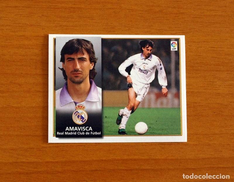 Figurine di Calcio: Real Madrid - Amavisca - Ediciones Este Liga 1998-1999, 98-99 - Nunca pegado