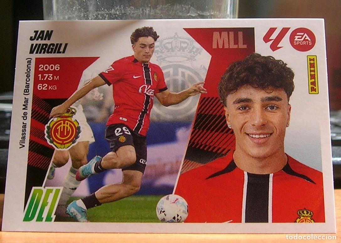 Fu&szlig;ball-Sticker: PANINI EDICIONES ESTE 2025-2026 25 26 FICHAJE N&ordm; 49 JAN VIRGILI (MALLORCA) SIN PEGAR
