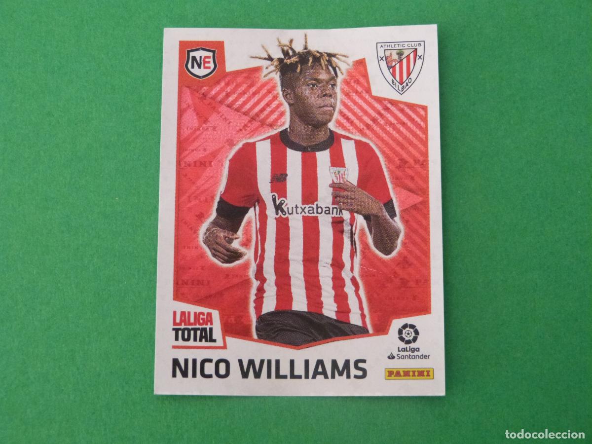 Football Stickers: CROMO FUTBOL NICO WILLIAMS ATH. BILBAO N&ordm; 480 LA LIGA TOTAL 2022-2023/22-23 PANINI
