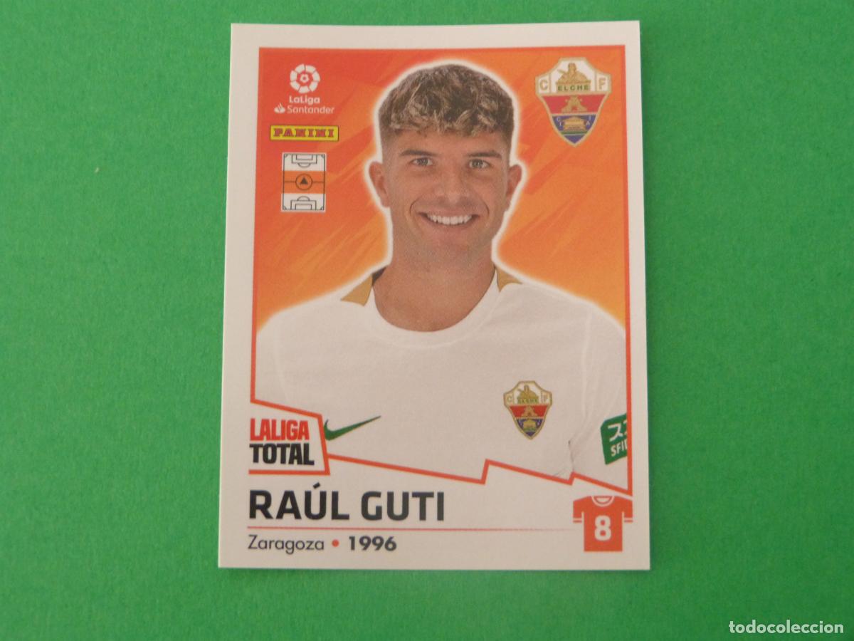 Cromos de F&uacute;tbol: CROMO FUTBOL RAUL GUTI ELCHE C.F. N&ordm; 169 LA LIGA TOTAL 2022-2023/22-23 PANINI