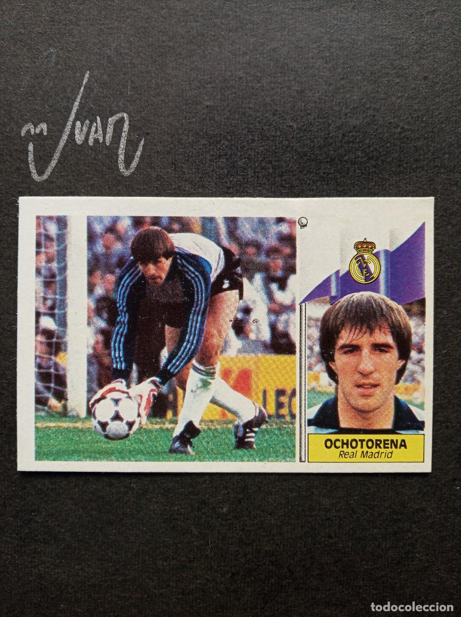 Cromos de f&uacute;tbol: OCHOTORENA REAL MADRID ESPA&Ntilde;A ⚽ EDICIONES ESTE &reg; 1986 1987 LIGA FUTBOL 86 87 DESPEGADO