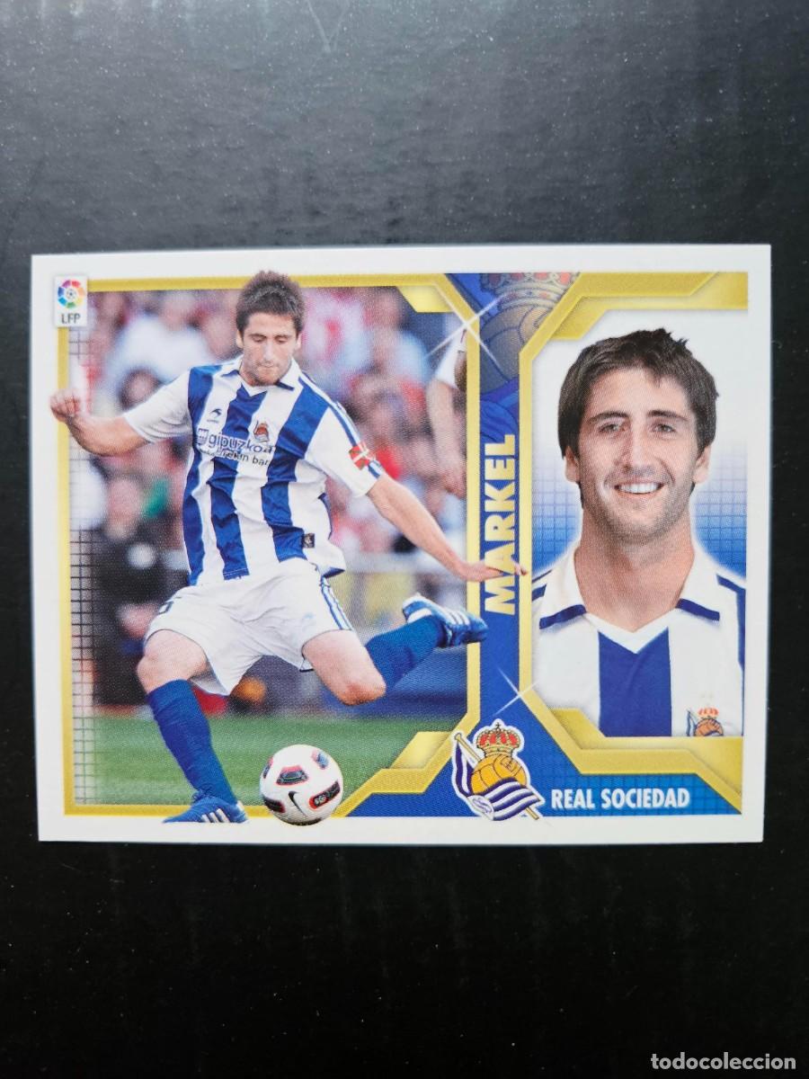 Figurine di Calcio: N&ordm; 10A MARKEL REAL SOCIEDAD LIGA ESTE 11 12 2011 2012 SIN PEGAR NUNCA PEGADO