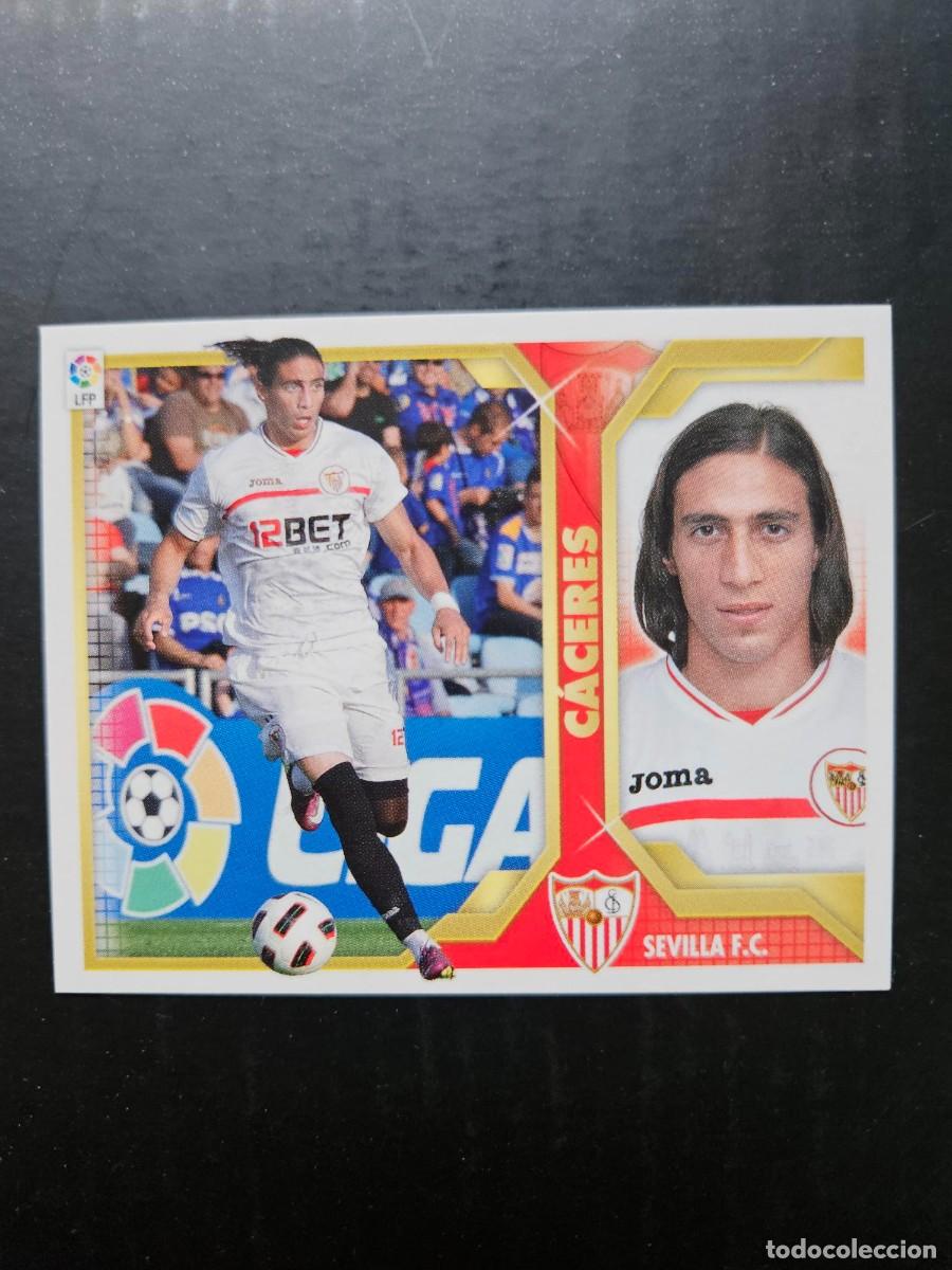Figurine di Calcio: N&ordm; 4 CACERES SEVILLA LIGA ESTE 11 12 2011 2012 SIN PEGAR NUNCA PEGADO