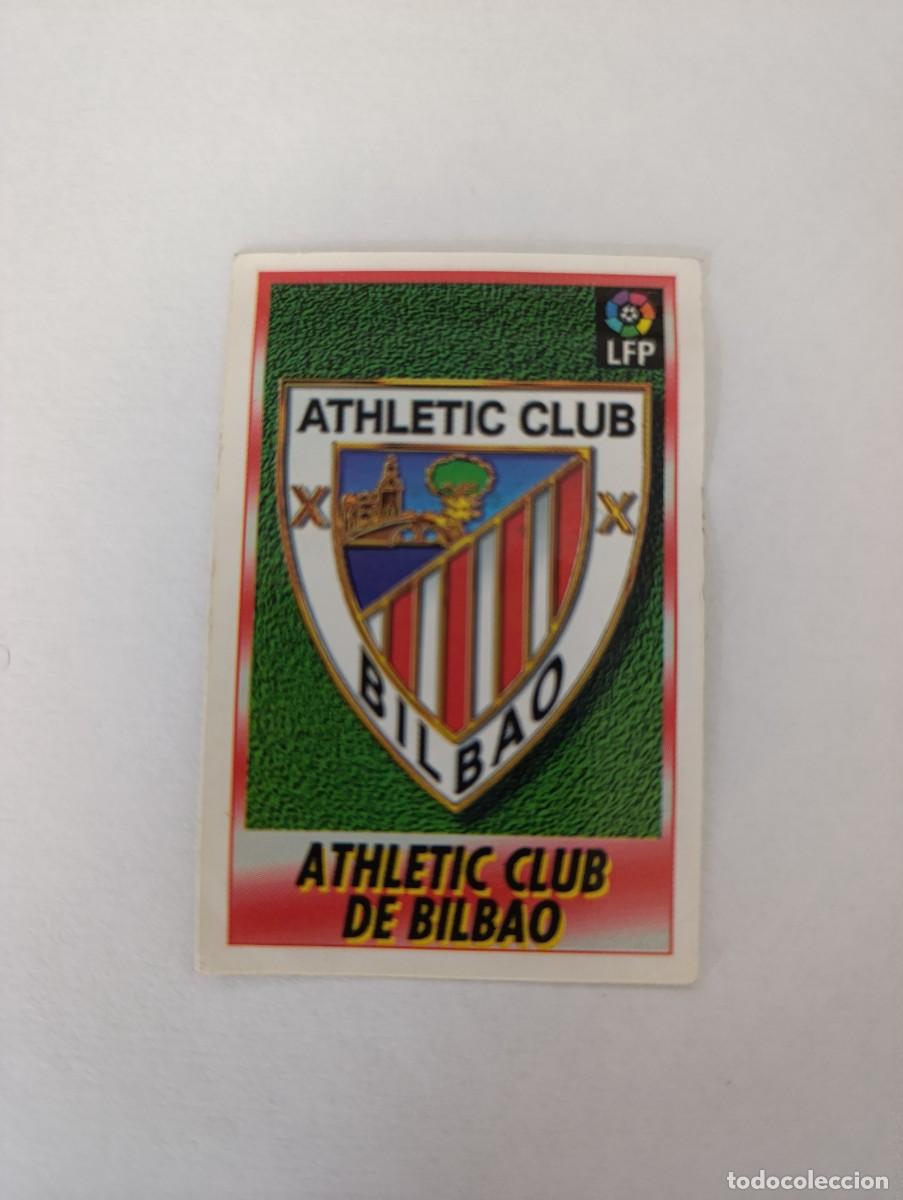 Cromos de f&uacute;tbol: Bollycao Liga 1996/1997 Cromo 27 SIN PEGAR Escudo Athletic Bilbao
