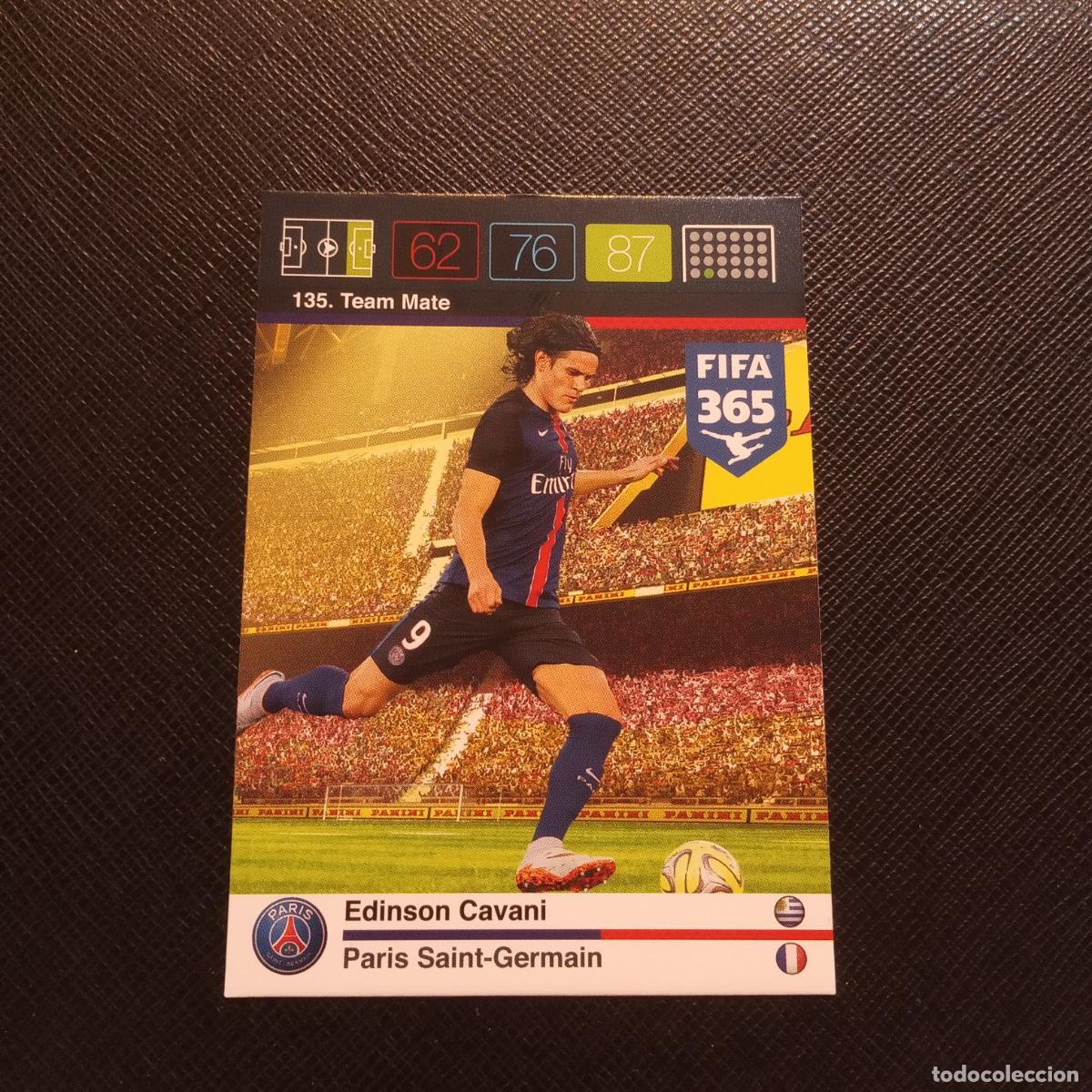 Figurine di Calcio: 135 CAVANI PSG ADRENALYN 2015 2016 FIFA 365 CROMO FUTBOL 15 16 - (MD2000-1) PG42