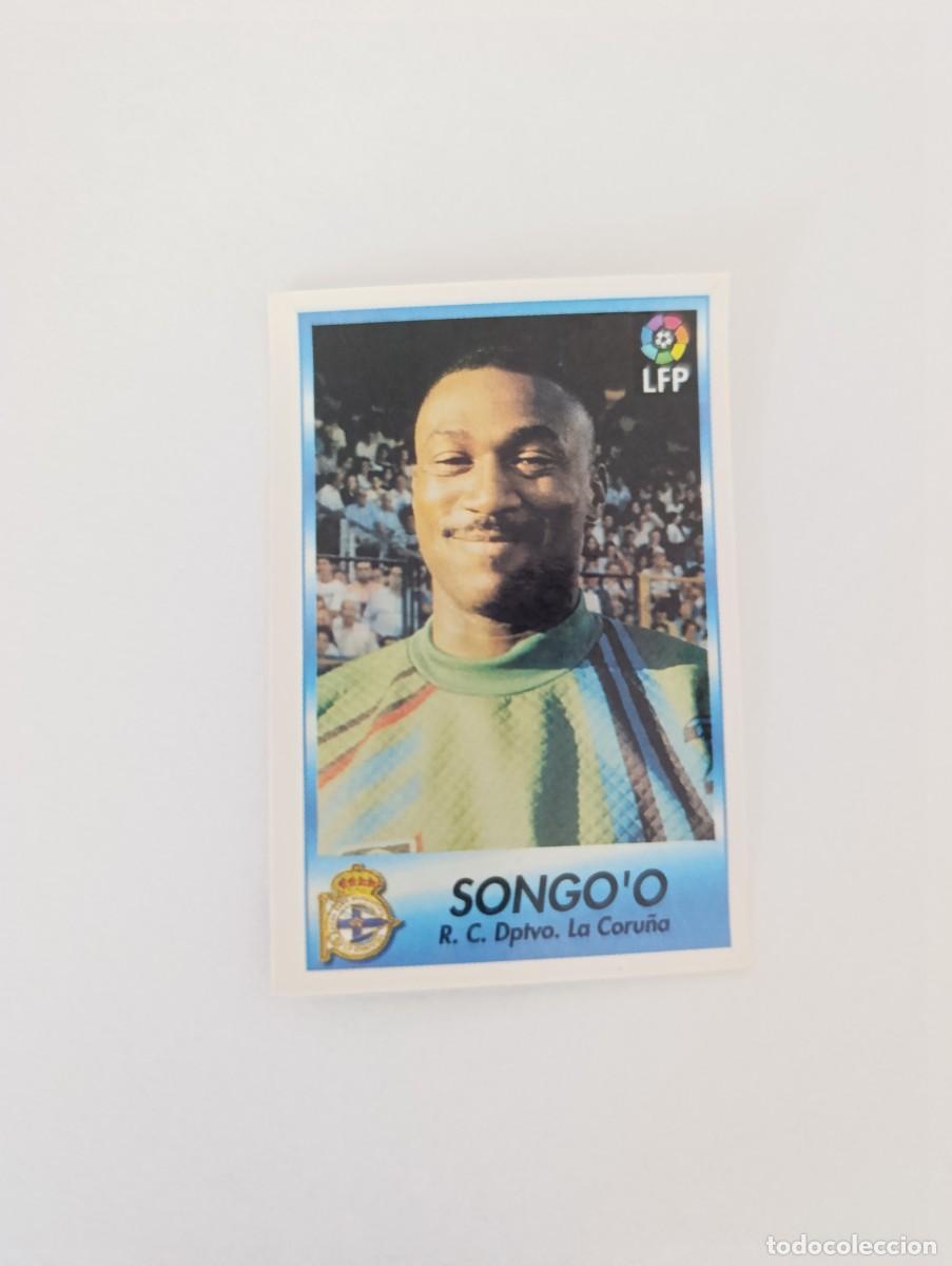 Cromos de f&uacute;tbol: Bollycao Liga 1996/1997 Cromo 67 SIN PEGAR Songo'o Deportivo de la Coru&ntilde;a