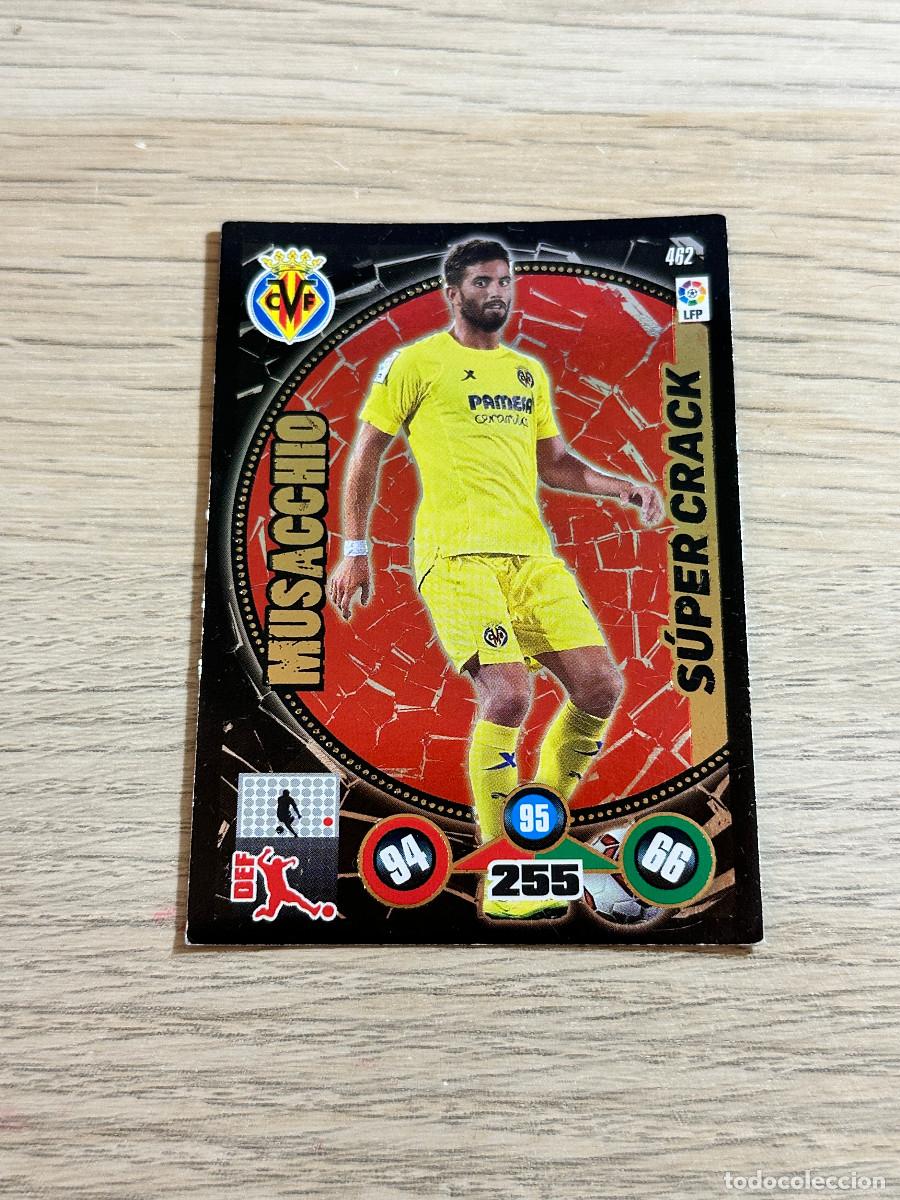 Cromos de f&uacute;tbol: MUSACCHIO n&ordm; 462 SUPER CRACK VILLARREAL ADRENALYN XL 2014 2015 PANINI 14 15